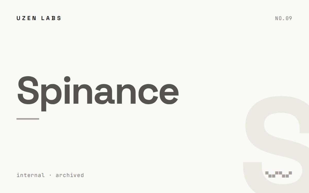 Spinance